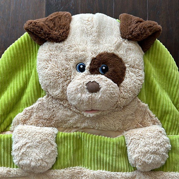 HUG FUN SHAGGY HEAD Sleeping Bag Puppy Dog Full Zippered with puppy head pillow. - Picture 9 of 15